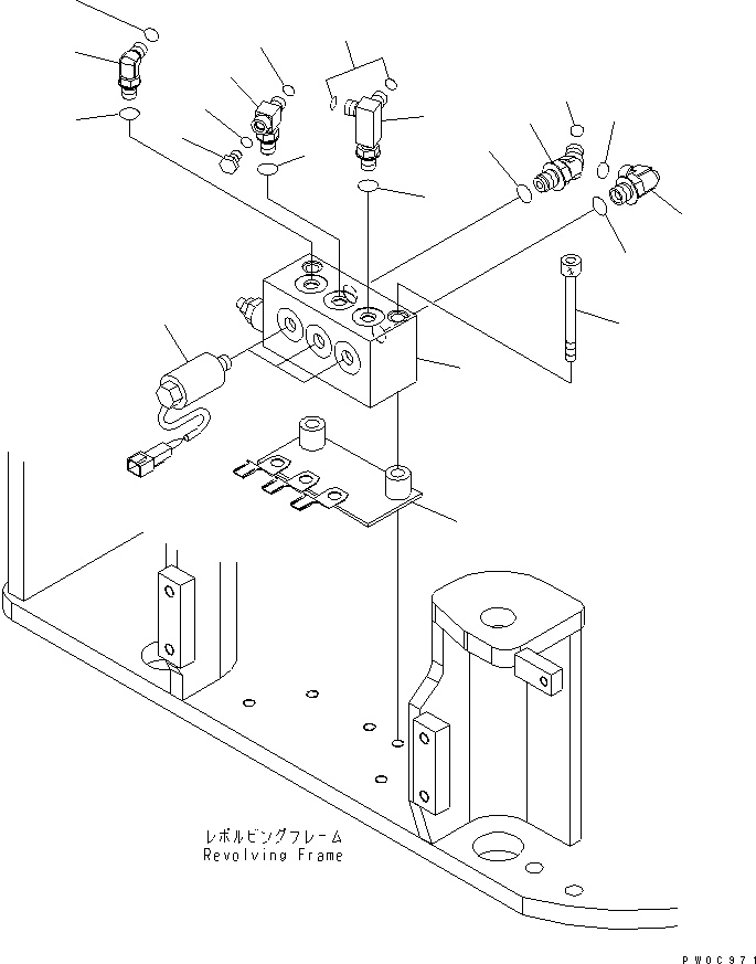 Excavators Komatsu / PC78US-6 S/N 4001-UP (For Norway)(pc78us1c) / SOLENOID VALVE(150450 : H1831-01A0)