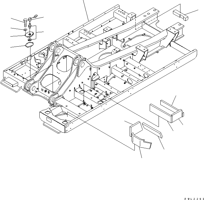 Excavators Komatsu / PC800-6 S/N 30001-UP(pc800-6c) / REVOLVING FRAME (COLD WEATHER A SPEC)(#30093-30999)(210050 : J1110-01A5)