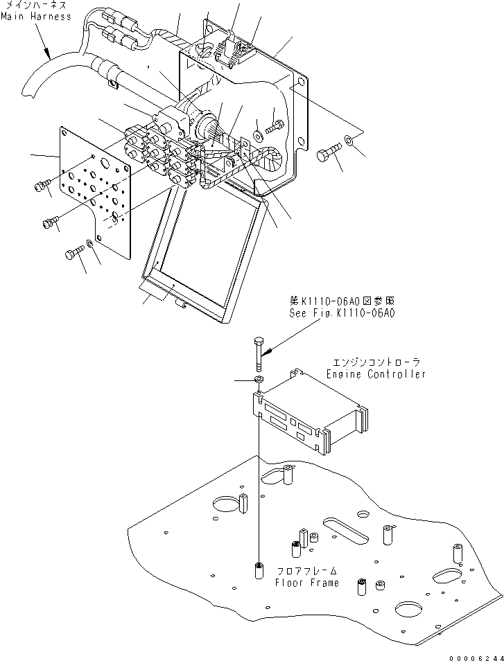 Komatsu parts book diagram for PC800-7 S/N 40001-UP (Overseas Version): WIRING (CIRCUIT BREAKER)