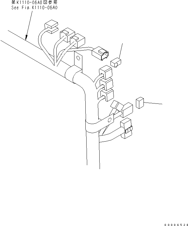 Komatsu parts book diagram for PC800-7 S/N 40001-UP (Overseas Version): SWITCH (MODEL SELECTION)