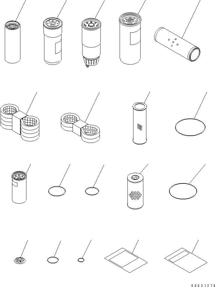 Komatsu parts book diagram for PC800-7 S/N 40001-UP (Overseas Version): SPARE PARTS(#40069-)