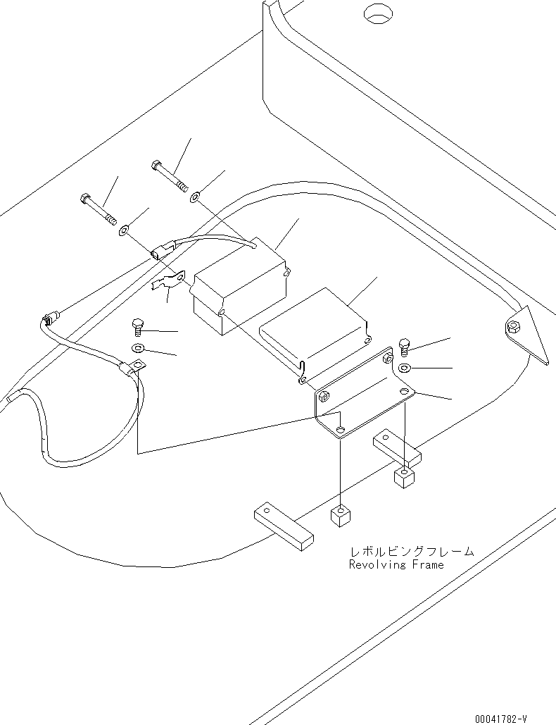 Excavators Komatsu / PC800LC-8 S/N 50001-UP (ecot3)(pc800lcc) / TRAVEL ALARM(120280 : E0420-01A0)