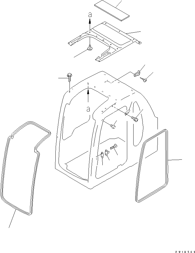 Excavators Komatsu / PC800SE-6-AM S/N 30001-UP(pc800s0r) / OPERATOR