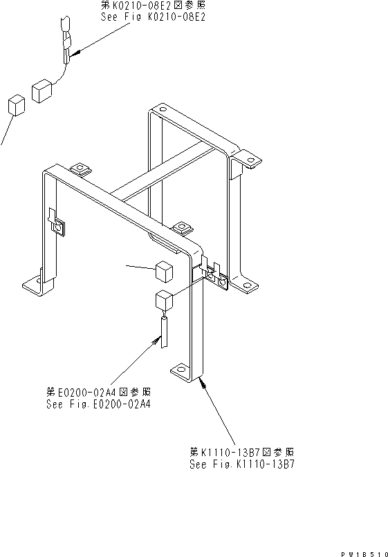 Excavators Komatsu / PC800SE-6-AM S/N 30001-UP(pc800s0r) / SWITCH(#31001-)(210480 : K1730-01A1)