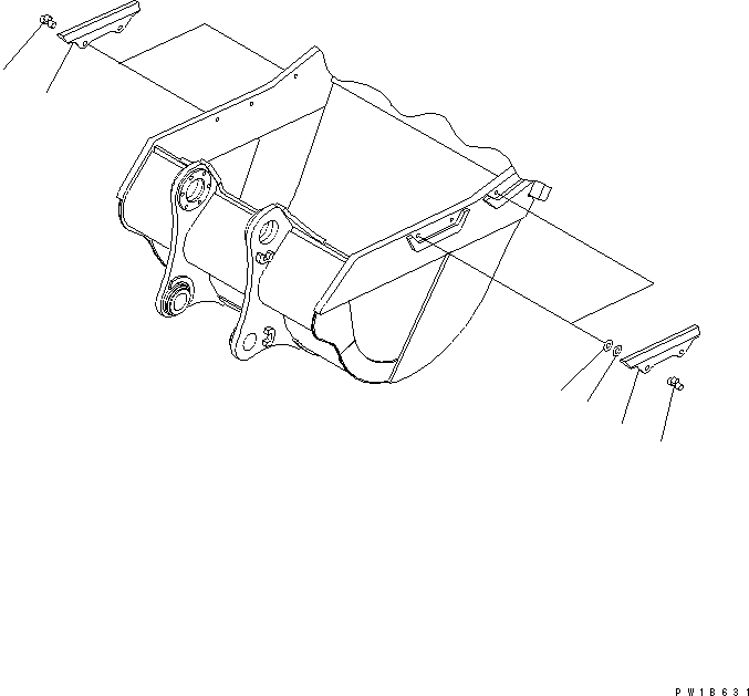 Excavators Komatsu / PC800SE-8 S/N 50001-UP (ecot3)(pc800s2c) / SIDE SHROUD (FOR HEAVY DUTY BUCKET)(#50001-55290)(360390 : T1510-02A9)