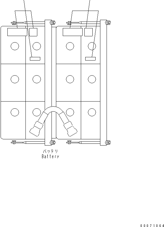 Komatsu parts book diagram for PC800SE-8 S/N 50001-UP (ecot3): CAUTION PLATE (BATTERY CAUTION) (FOR U.S.A.)(#55001-)