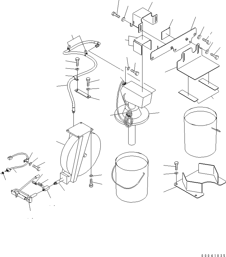 Excavators Komatsu / PC800SE-8 S/N 50001-UP (ecot3)(pc800s2c) / GREASE PUMP(450010 : W1117-01A0)