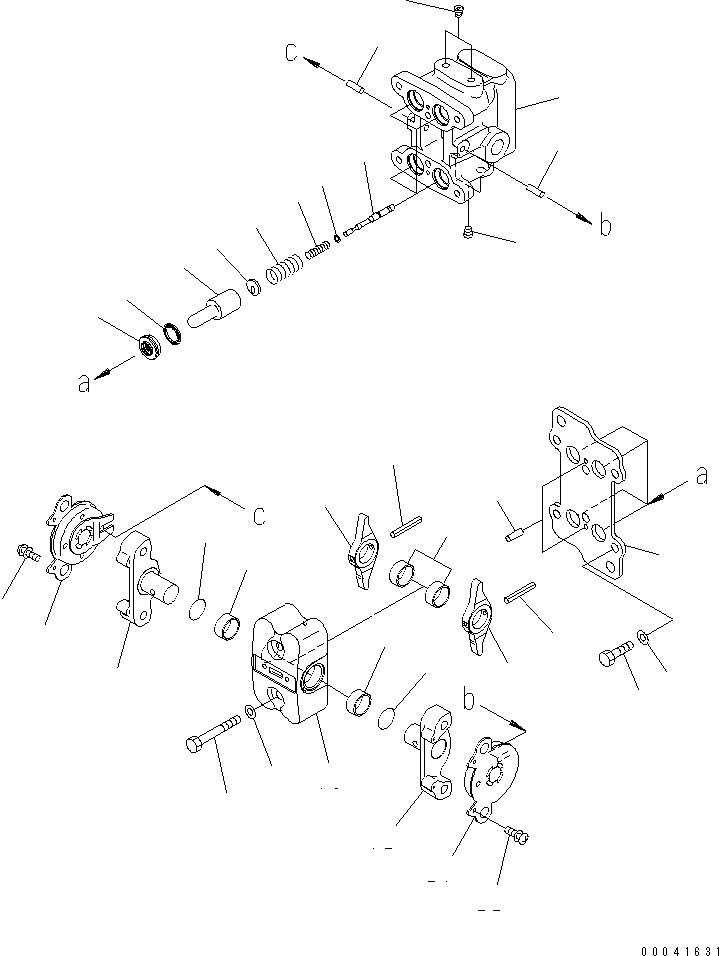 Excavators Komatsu / PC800SE-8 S/N 50001-UP (ecot3)(pc800s2c) / PPC VALVE (FOR TRAVEL)(480850 : Y1670-01A0)