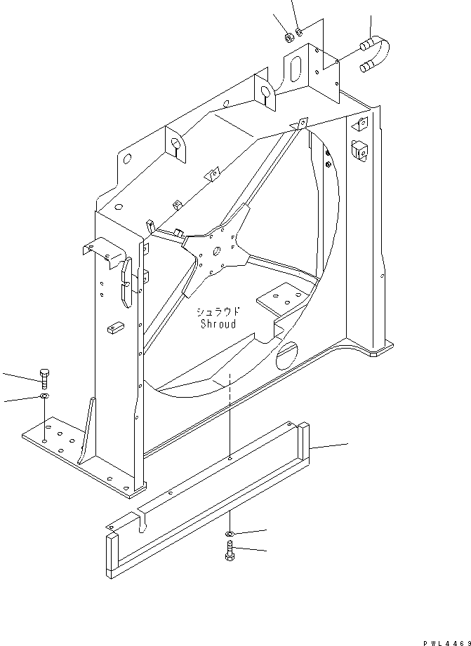 Excavators Komatsu / PC800SE-6 S/N 30001-UP(pc800sec) / COOLING (COOLING GUARD)(#30200-30999)(060100 : C0100-07A2)