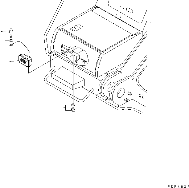 Excavators Komatsu / PC800SE-6 S/N 30001-UP(pc800sec) / WIRING (WORKING LAMP)(#30001-30999)(120130 : E0200-06A0)