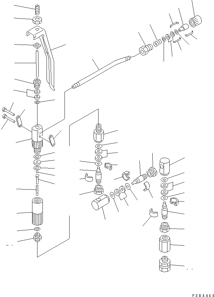 Excavators Komatsu / PC800SE-6 S/N 30001-UP(pc800sec) / GREASE PUMP (GREASE GUN)(#30001-30040)(481120 : Y1680-03A0)