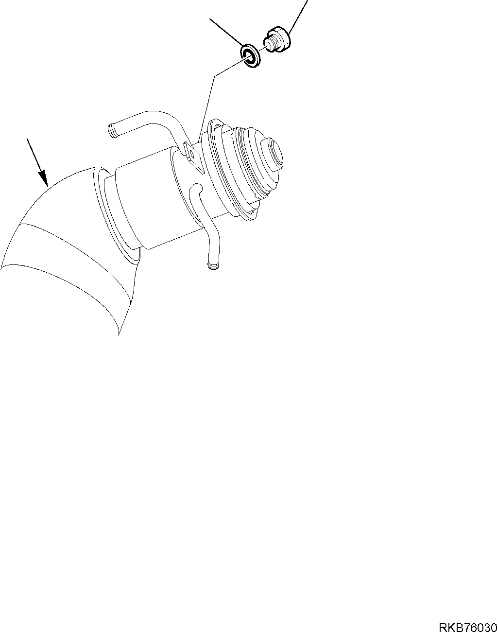 Komatsu parts book diagram for PC88MR-6 S/N F00003 AND UP: FUEL TANK (4/4)