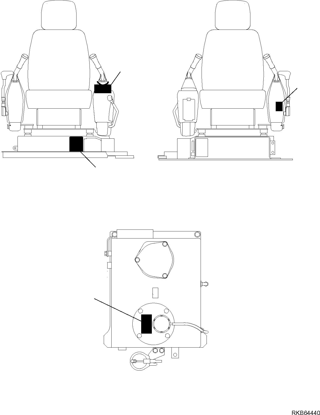Komatsu parts book diagram for PC88MR-6 S/N F00003 AND UP: MARK PLATE (2/2)