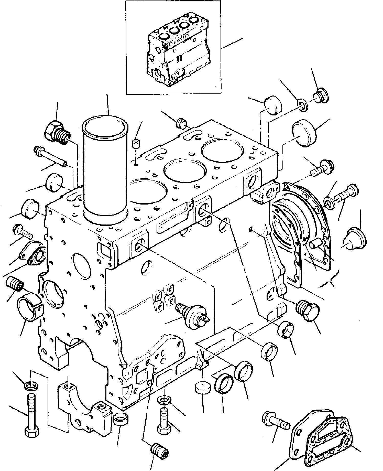 Excavators Komatsu / PC95-1 S/N 5005145-Up(pc95_1) / CYLINDER BLOCK(A-0050 : 0201)