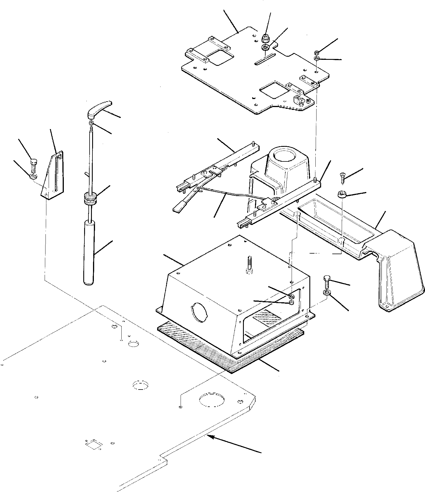 Excavators Komatsu / PC95-1 S/N 5005145-Up(pc95_1) / FLOOR FRAME (2/2)(F-0050 : 5110)