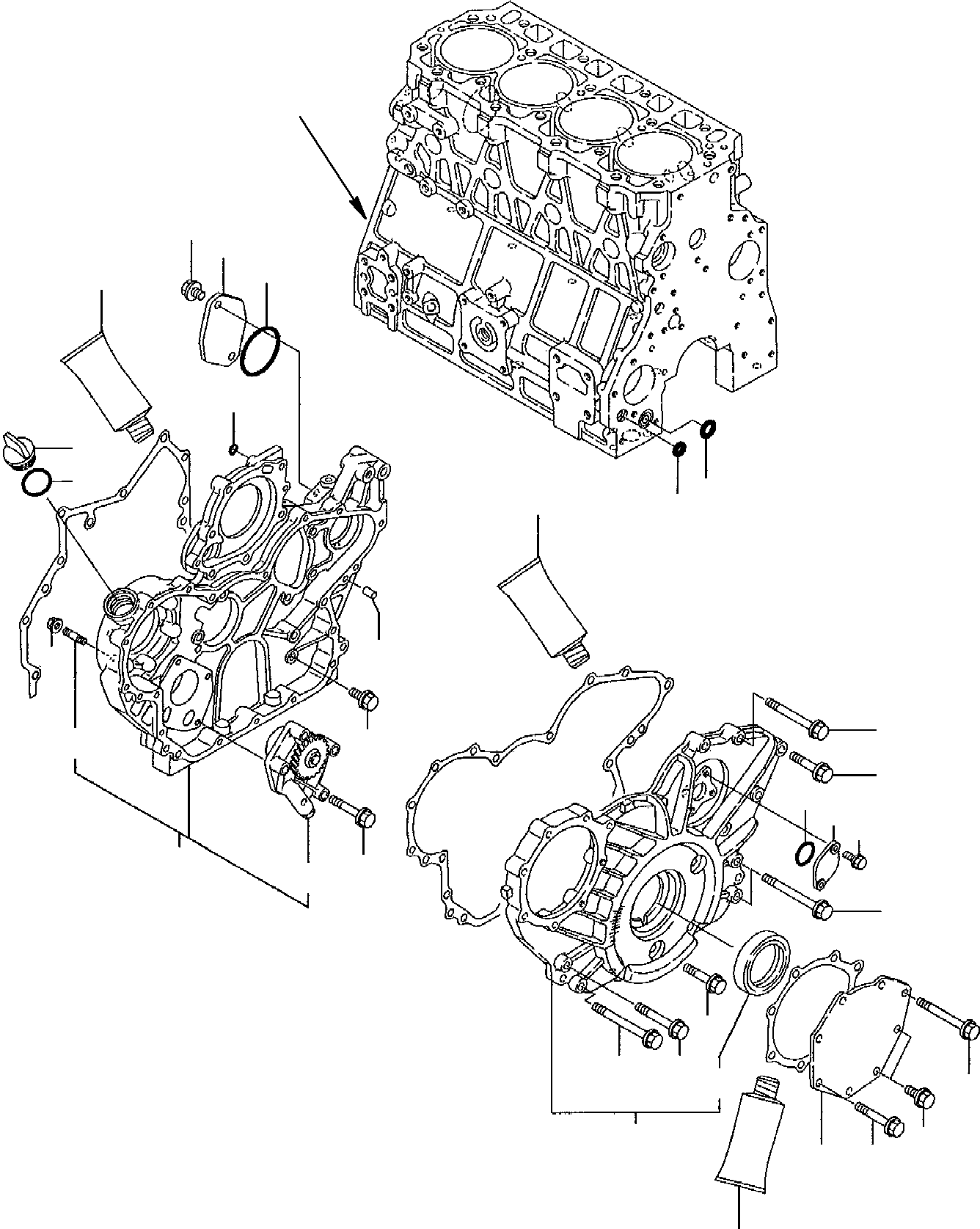 Excavators Komatsu / PC95R-2 USA S/N 21D5200330-Up(pc95ar_a) / GEAR HOUSING(A-0050 : 0205)