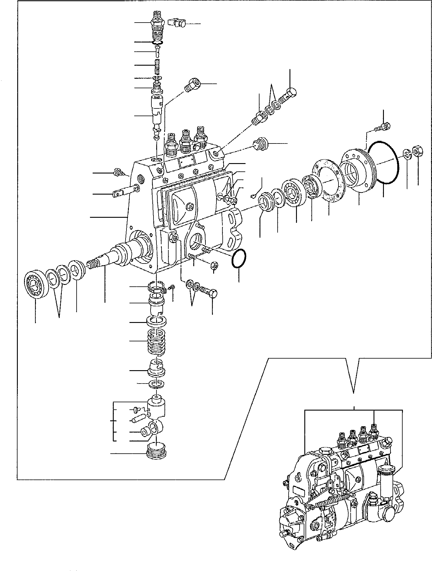 Excavators Komatsu / PC95R-2 USA S/N 21D5200330-Up(pc95ar_a) / FUEL INJECTION PUMP(A-0140 : 0431)