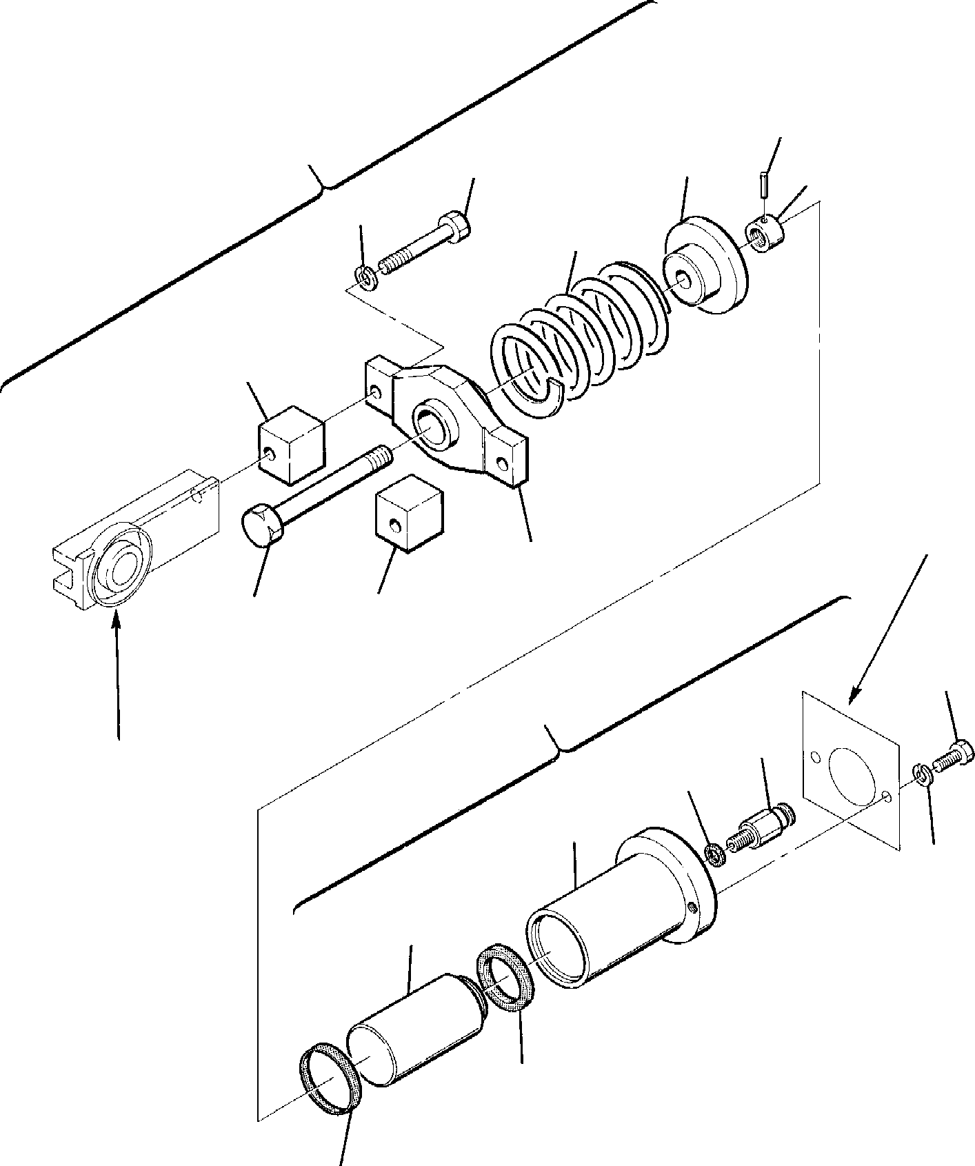 Excavators Komatsu / PC95R-2 USA S/N 21D5200330-Up(pc95ar_a) / RECOIL SPRING(D-0030 : 3210)