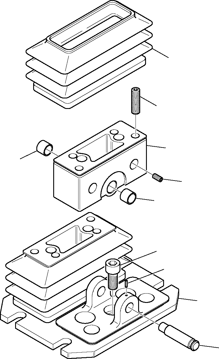 Komatsu parts book diagram for PC95R-2 USA S/N 21D5220114-Up: PPC VALVE (FOR TRAVEL) (2/3)