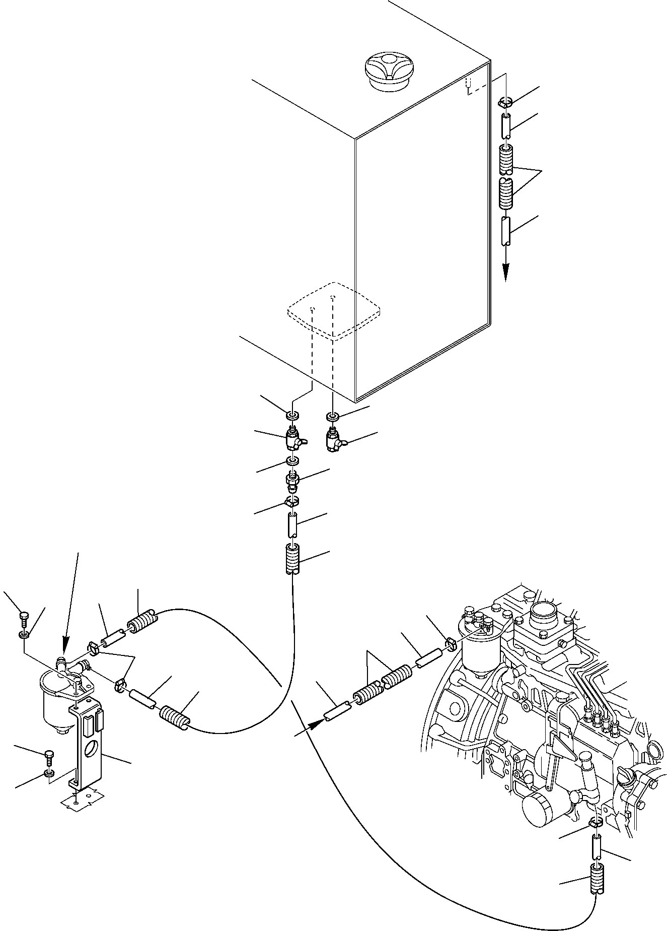 Excavators Komatsu / PC95R-2 S/N 21D5200001-Up(pc95r_2) / FUEL PIPING(B-0070 : 1310)