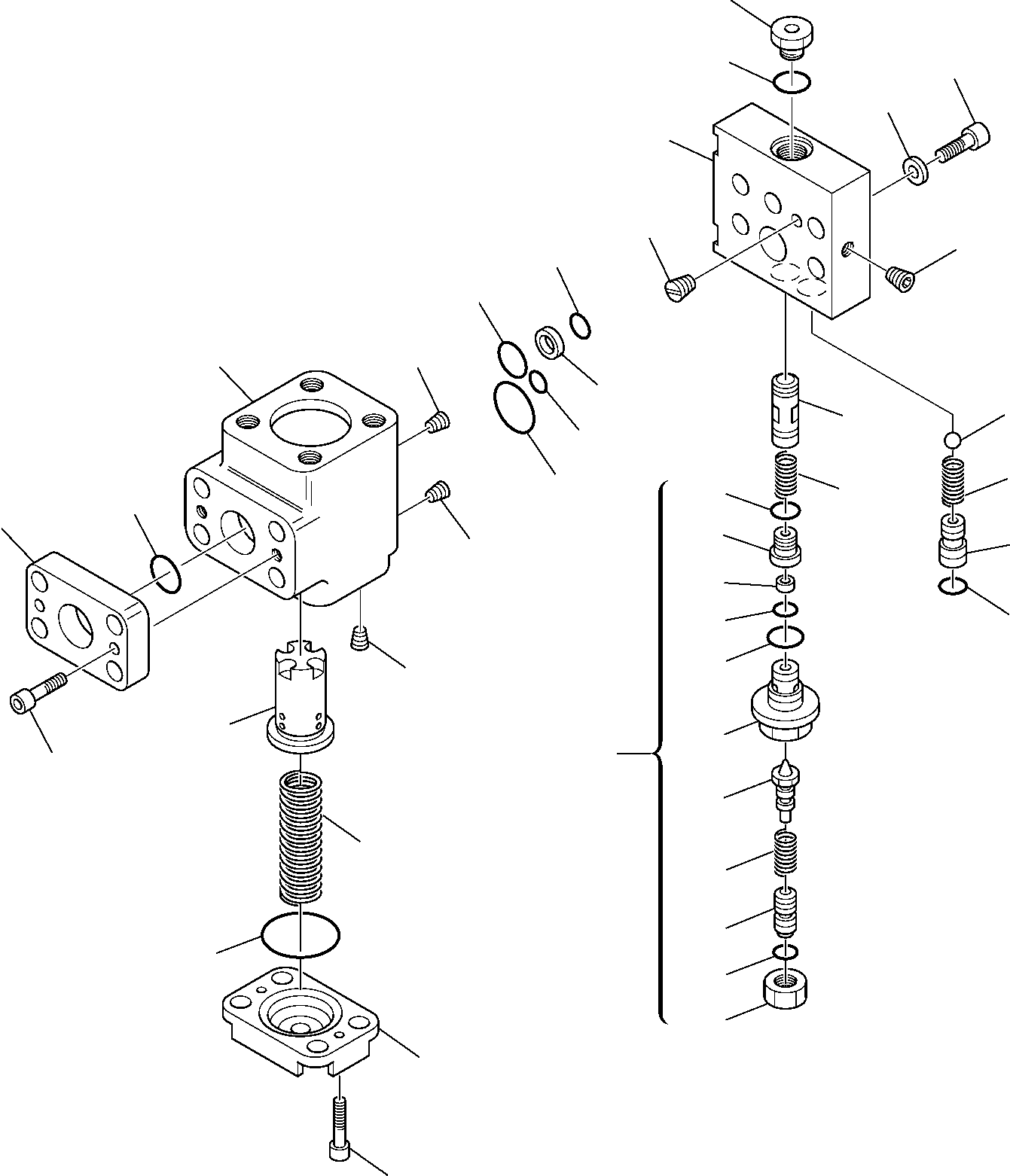 Excavators Komatsu / PC95R-2 S/N 21D5200001-Up(pc95r_2) / SERVOCONTROL FEED UNIT(G-0110 : 6160)