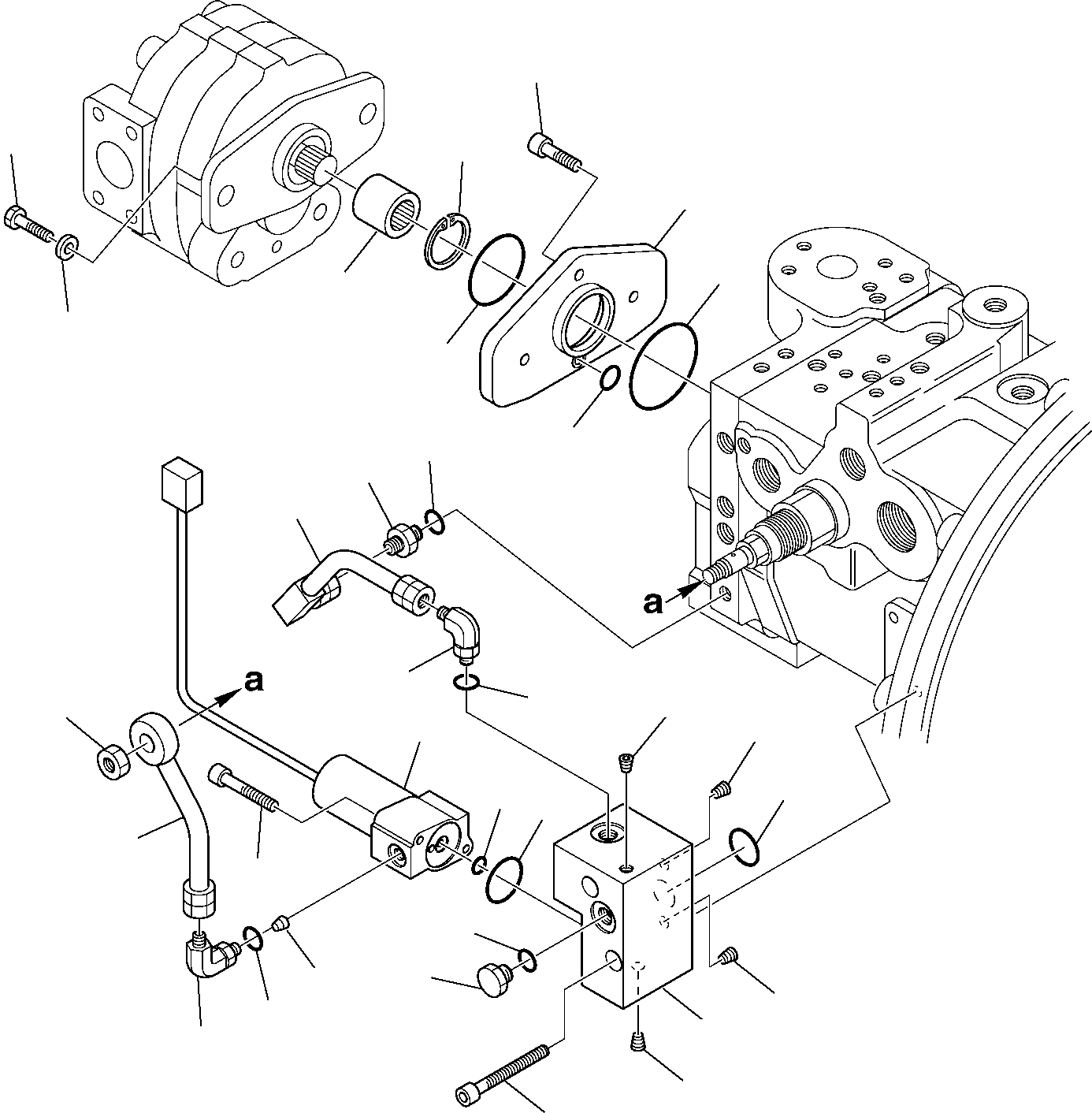 Excavators Komatsu / PC95R-2 S/N 21D5200330-Up(pc95r_2a) / HYDRAULIC PUMP (8/9)(G-0090 : 6145)