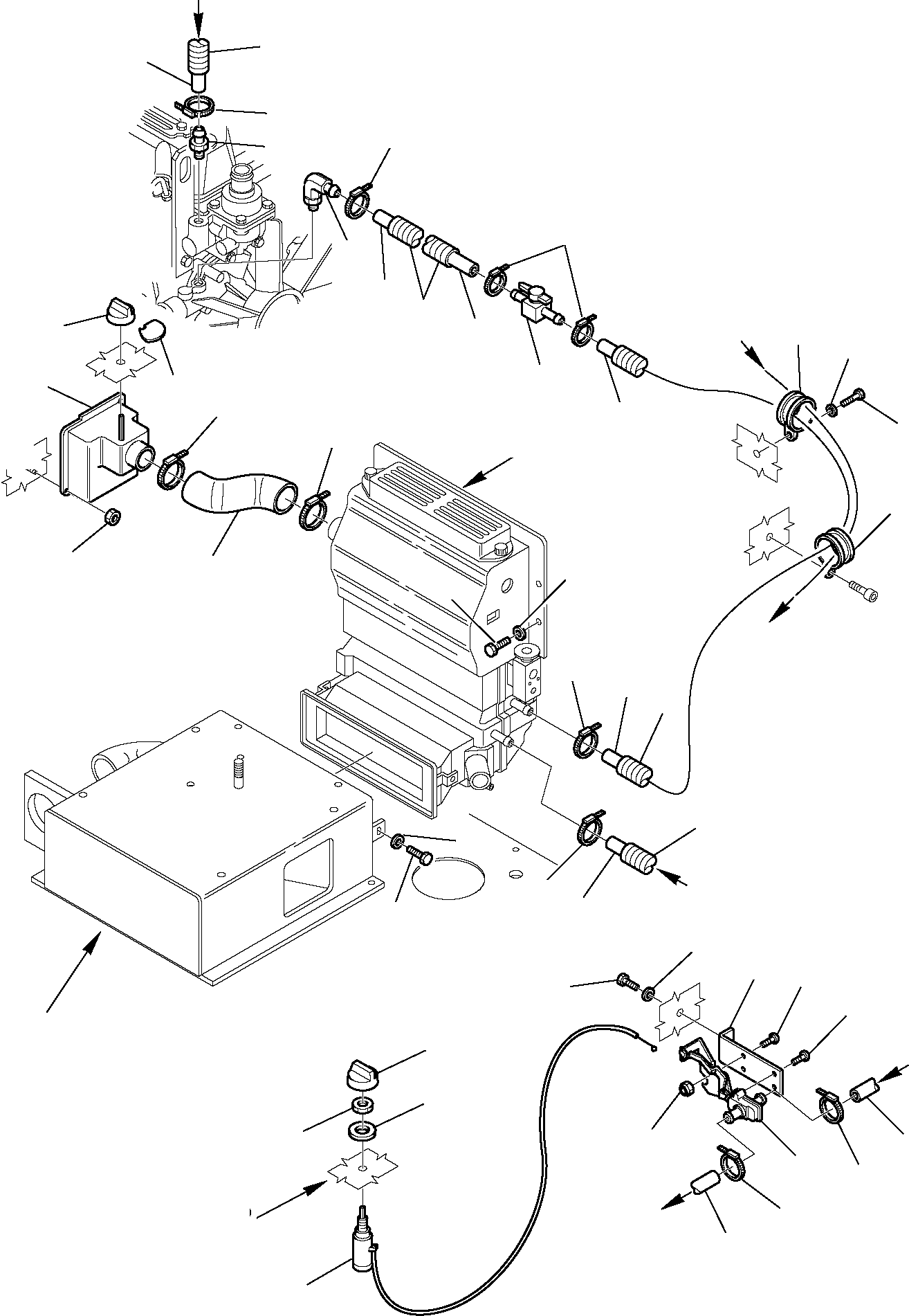 Komatsu parts book diagram for PW110R-1 S/N 2260010001-Up: AIR CONDITIONING SYSTEM (3/7)