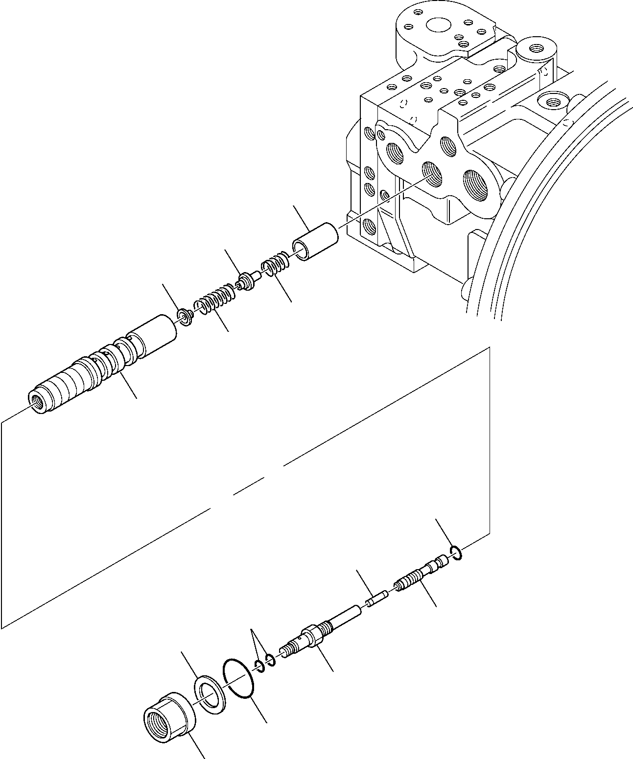Komatsu parts book diagram for PW110R-1 S/N 2260010001-Up: HYDRAULIC PUMP (5/9)