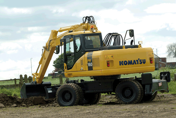 Excavators Komatsu / PW160-7 S/N H50051-UP(pw160_7h)