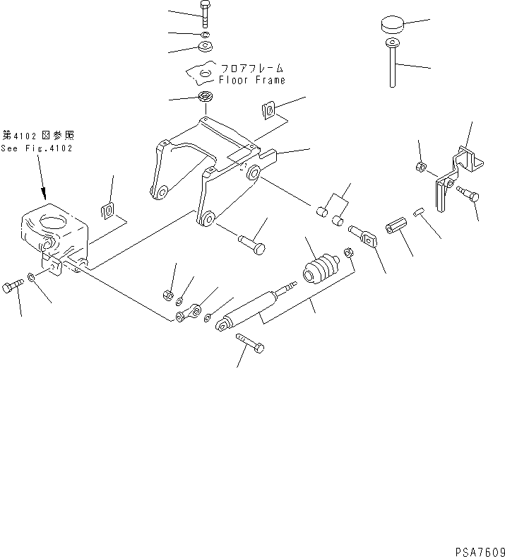Excavators Komatsu / PW170-5K S/N K20001-UP(pw170-5u) / STEERING WHEEL AND COLUMN (2/2)(120050 : 4103)