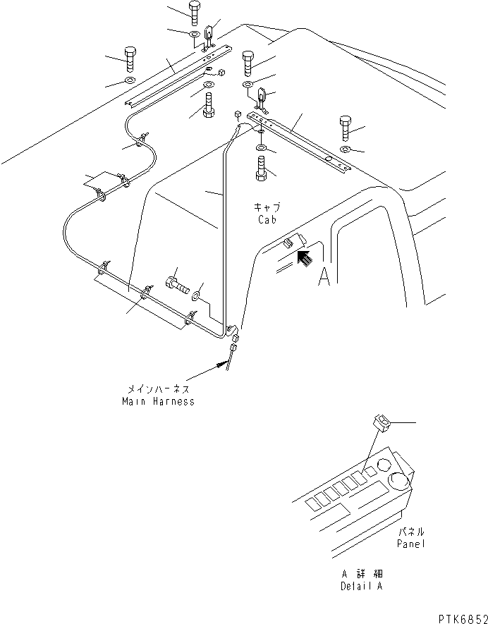 Excavators Komatsu / PW170ES-6K S/N K30001-UP(pw170e0u) / BEACON UNIT (ITALIAN SPEC.)(120230 : E0310-02A5)