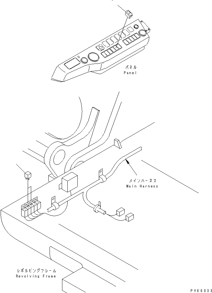 Excavators Komatsu / PW170ES-6K S/N K30001-UP(pw170e0u) / RELAY AND SWITCH (FOR REAR OUTRIGGER)(#K32001-)(120290 : E0320-01A1A)
