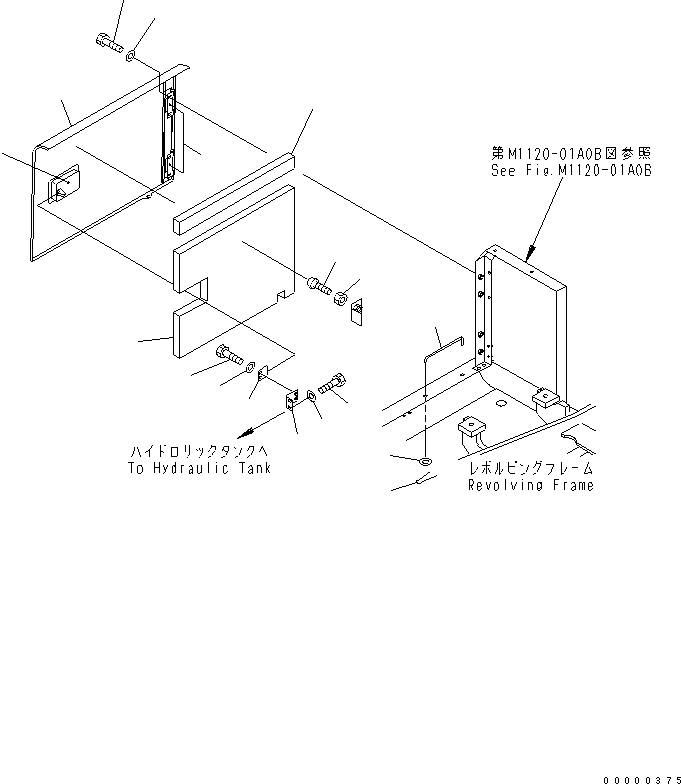 Excavators Komatsu / PW170ES-6K S/N K30001-UP(pw170e0u) / RIGHT SIDE DOOR (MACHINE CAB)(#K35001-)(270140 : M1140-01A0B)