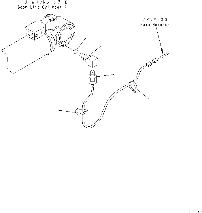 Excavators Komatsu / PW220-7K-KA S/N K40001-UP(pw220-0u) / OVERLOAD WARNING DEVICE(#K40001-K40034)(180230 : H1250-11A0)