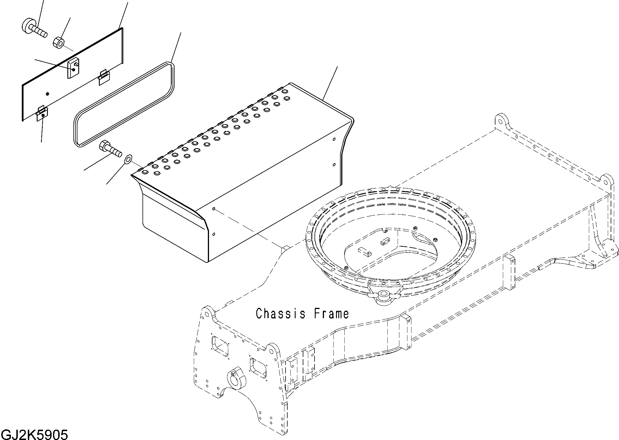 Excavators Komatsu / PW220-7H S/N H50051-UP(pw220_7h) / TOOL BOX, RHS(M0-15 : M1621-01A0)
