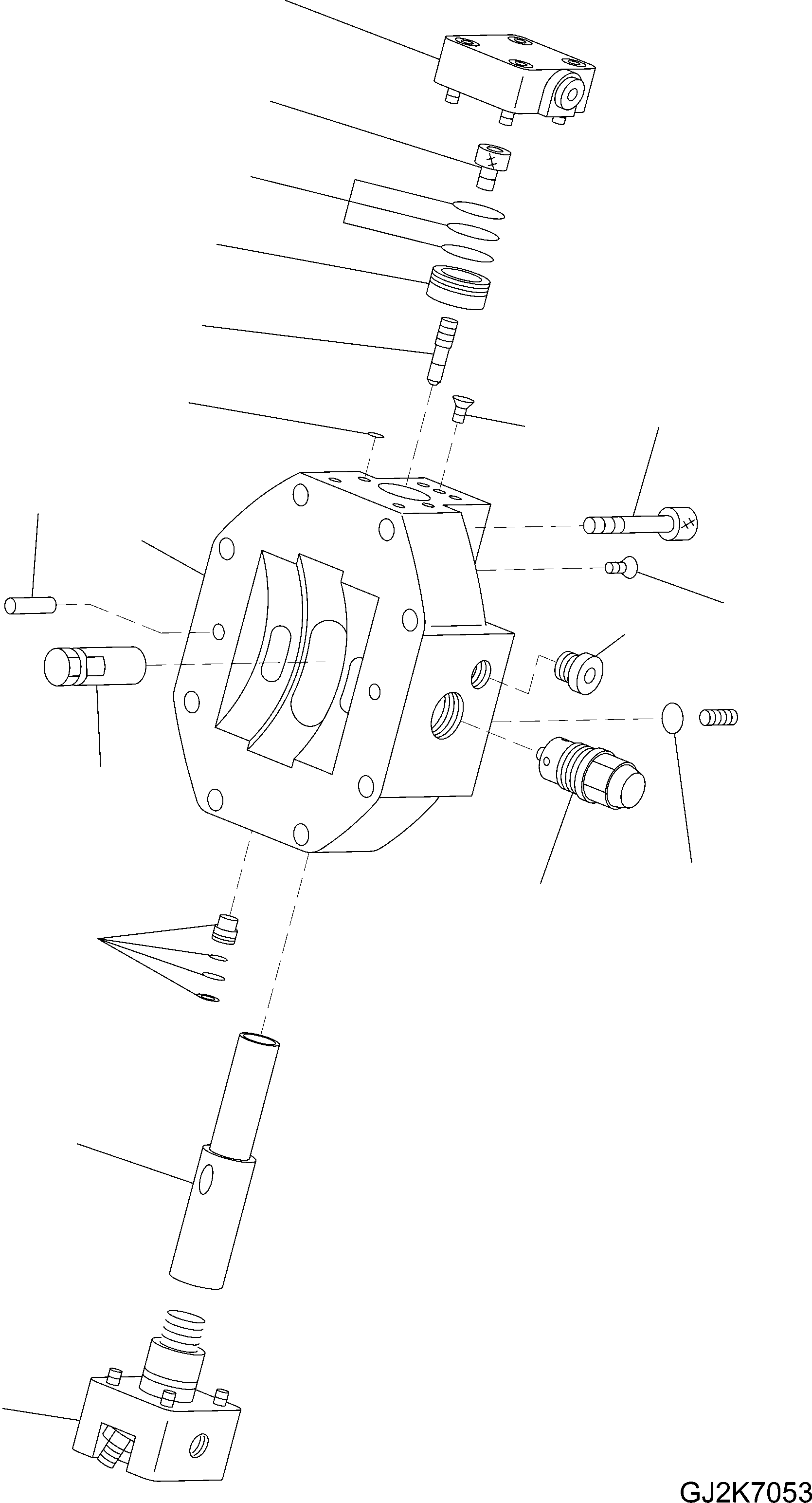 Excavators Komatsu / PW220-7H S/N H50051-UP(pw220_7h) / TRAVEL MOTOR (3/5)(Y0-35 : Y1641-03A0)