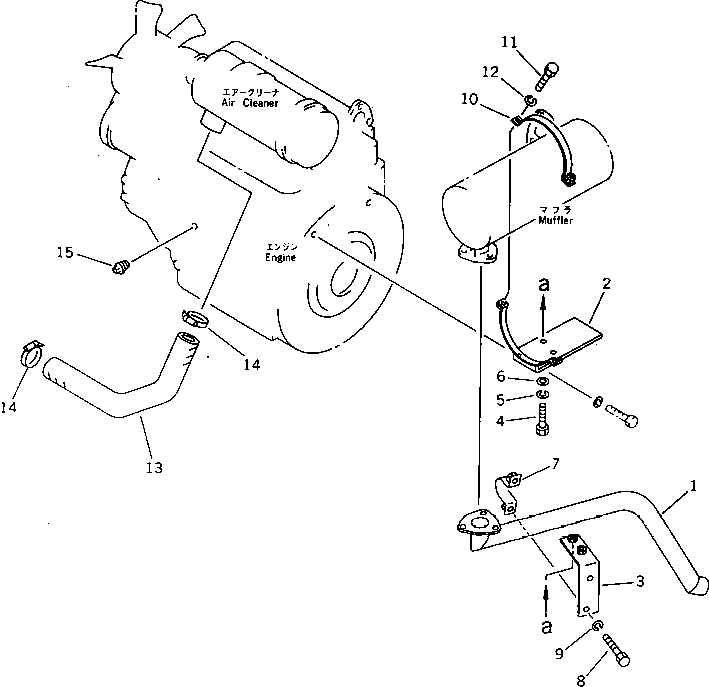 Excavators Komatsu / PW30-1 S/N 1001-UP(pw30-1c) / ENGINE RELATED PARTS(#1001-1145)(030020 : 1011)