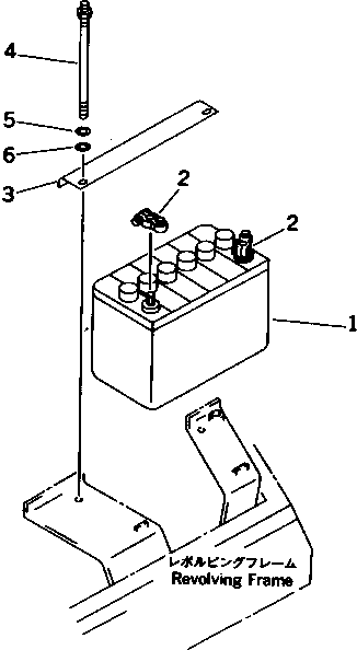 Excavators Komatsu / PW30-1 S/N 1001-UP(pw30-1r) / BATTERY(#1001-1258)(030080 : 1401)