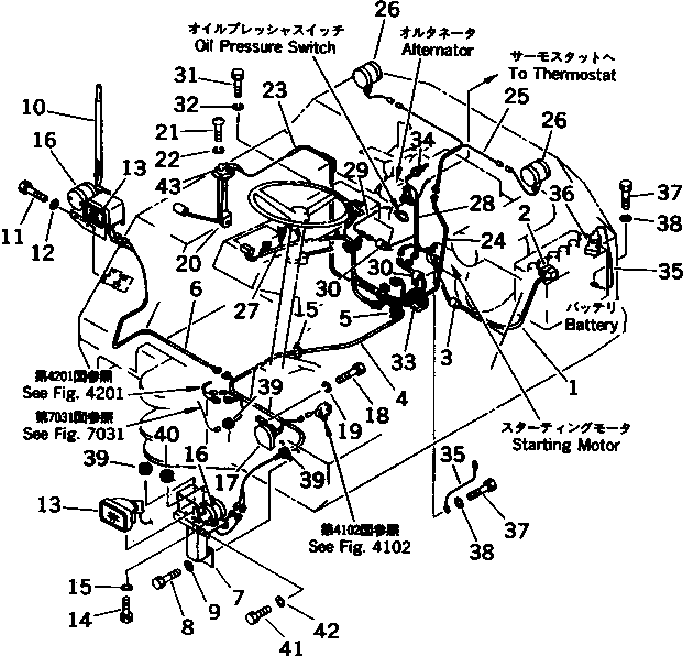 Excavators Komatsu / PW30-1 S/N 1001-UP(pw30-1r) / ELECTRICAL SYSTEM(#1001-1078)(030120 : 1421)