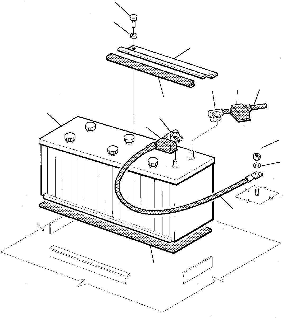 Excavators Komatsu / PW75-1 S/N 0000001-Up(pw75_1) / BATTERY(M1-18 : 1400)