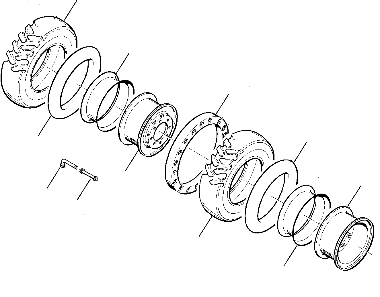 Excavators Komatsu / PW75-1 S/N 0000001-Up(pw75_1) / WHEEL(M3-74 : 3700)
