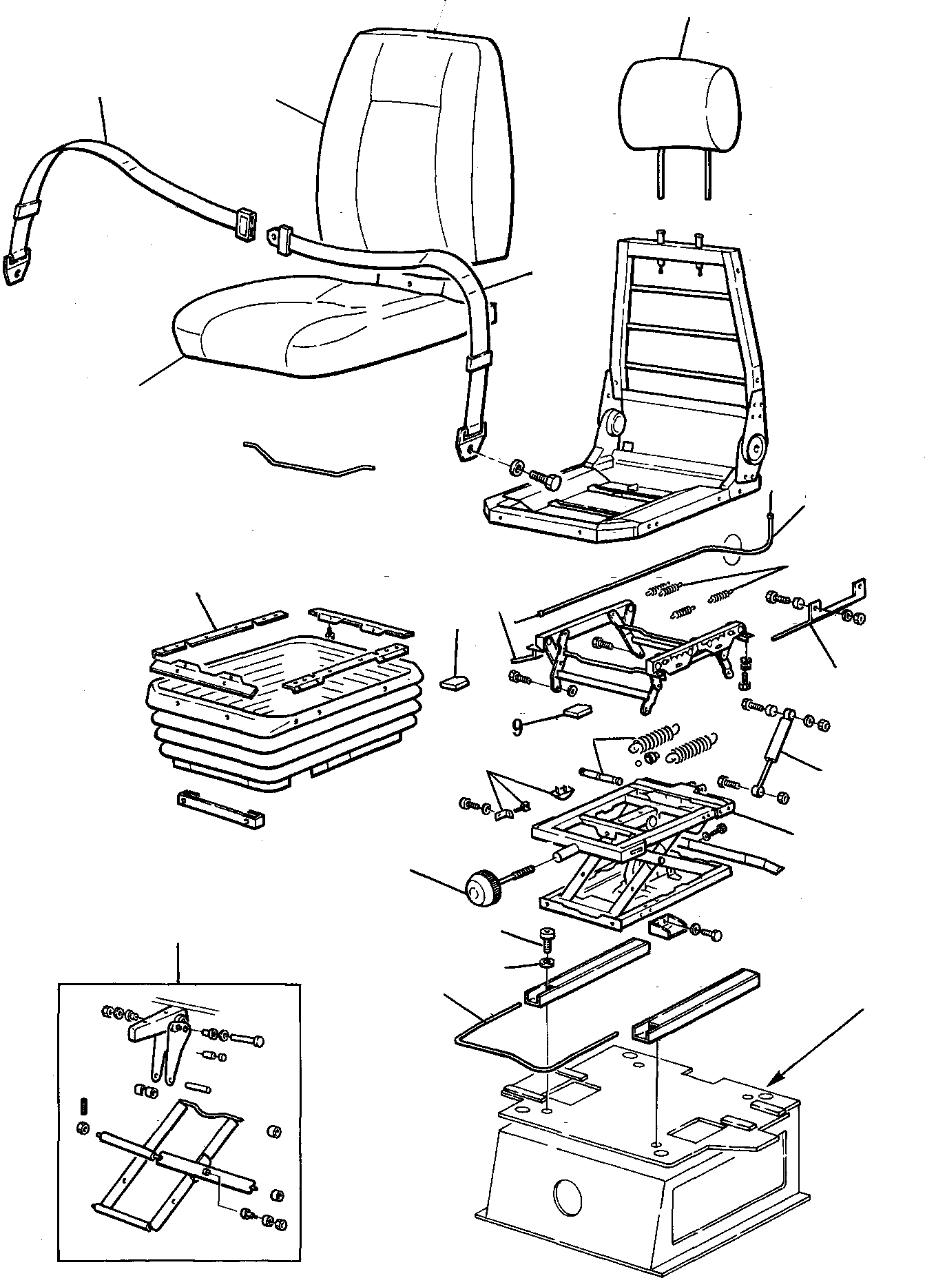 Excavators Komatsu / PW75-1 S/N 0000001-Up(pw75_1) / OPERATOR