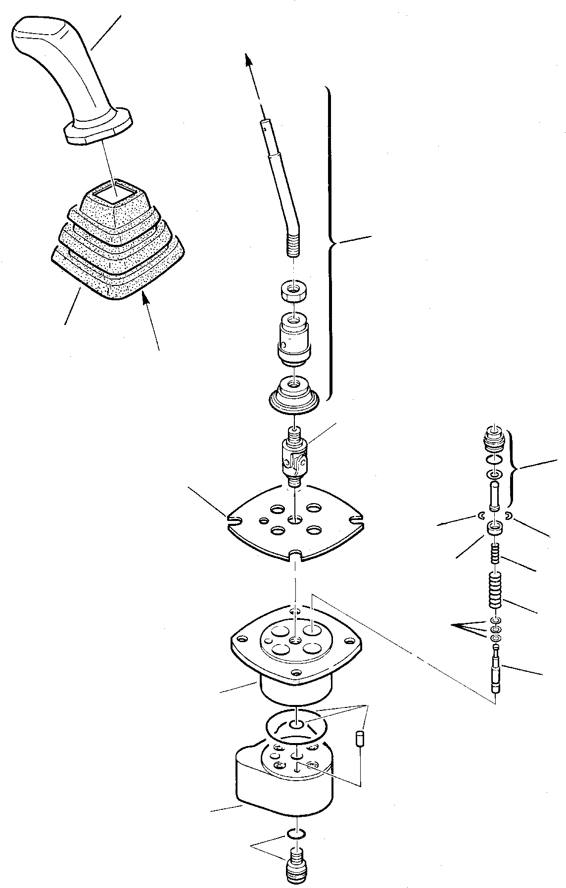 Excavators Komatsu / PW75-1 S/N 0000001-Up(pw75_1) / PPC VALVE(M6-32 : 6230)