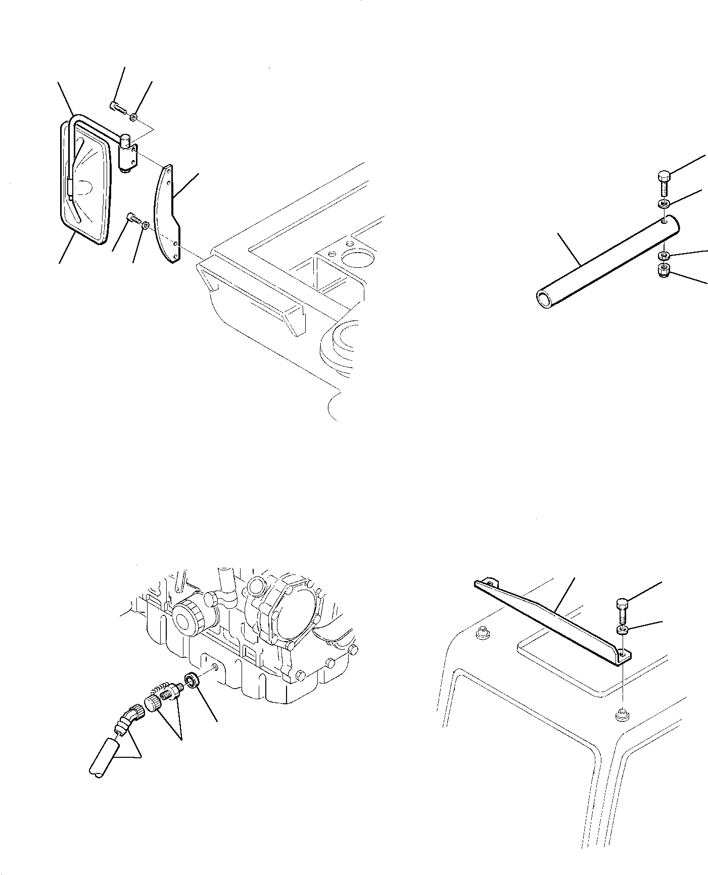 Excavators Komatsu / PW75-1 S/N 0000001-Up(pw75_1) / ACCESSORIES (TBG VERSION) (2/2)(M9-12 : 9965)