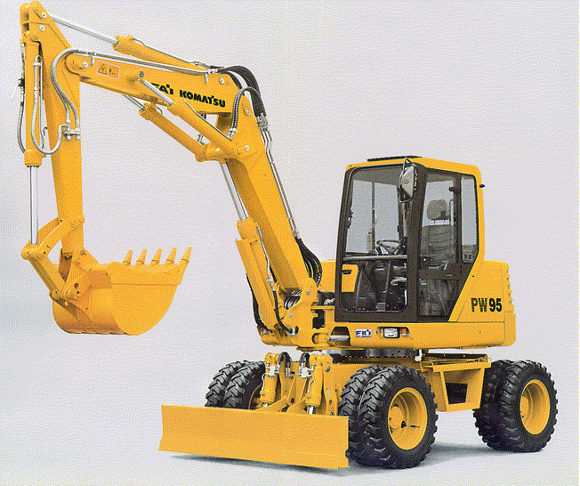 Excavators Komatsu / PW95-1  S/N 0005747-Up(pw95_1)