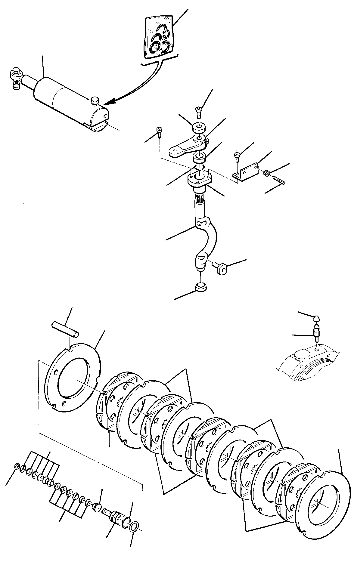 Excavators Komatsu / PW95-1  S/N 0005747-Up(pw95_1) / REAR AXLE (5/5)(D-0170 : 3414)