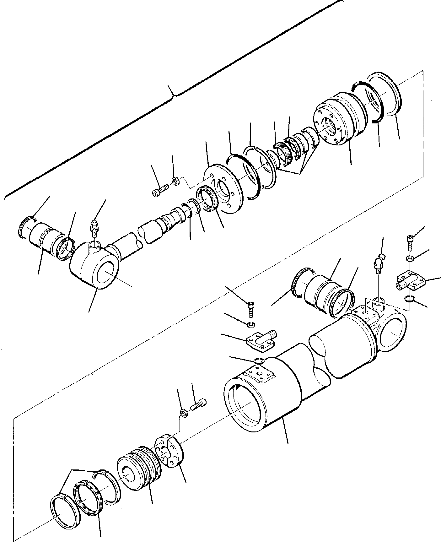 Excavators Komatsu / PW95-1  S/N 0005747-Up(pw95_1) / 2nd BOOM CYLINDER(H-0080 : 7170)