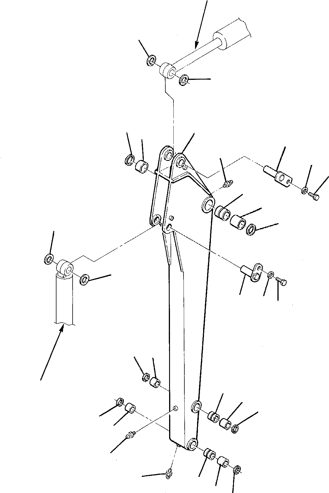 Excavators Komatsu / PW95-1  S/N 0005747-Up(pw95_1) / ARM(H-0090 : 7200)