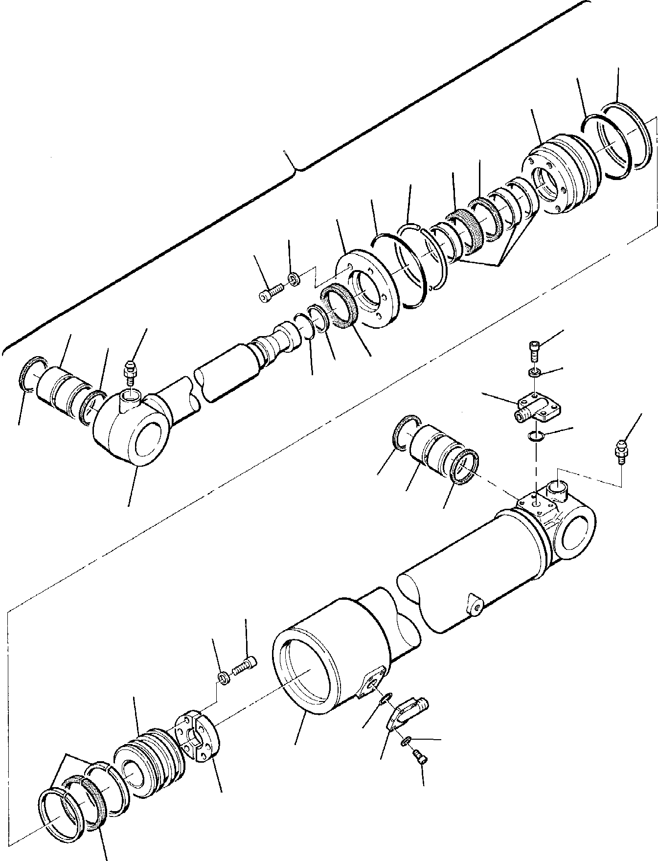 Excavators Komatsu / PW95-1  S/N 0005747-Up(pw95_1) / BUCKET CYLINDER(H-0140 : 7580)