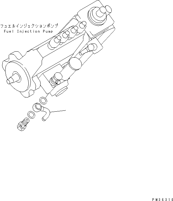 Engines Komatsu / S4D102E-1E S/N 26200163-UP(s4d1020r) / FUEL INLET JOINT(030930 : A4010-01A0)